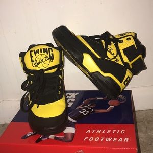 Patrick Ewing sneakers.